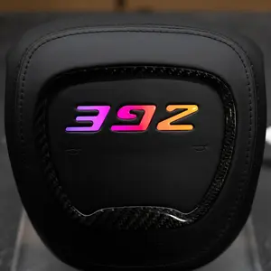 Habibis Carbon 392 Airbag Cover for Dodge Models Premium Carbon-Style Construction OEM Fit Heat-Resistant Performance-Driven Interior Enhancement Car Accessories