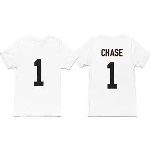 #1 Football Alternate White Jersey Shirt 100% Cotton Cincinnati