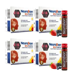 Neurobion B12 Forte PACK 4 UNITS Neuro B12 Forte - 10 Vials Liquid Supplement with Vitamin B12 & B6
