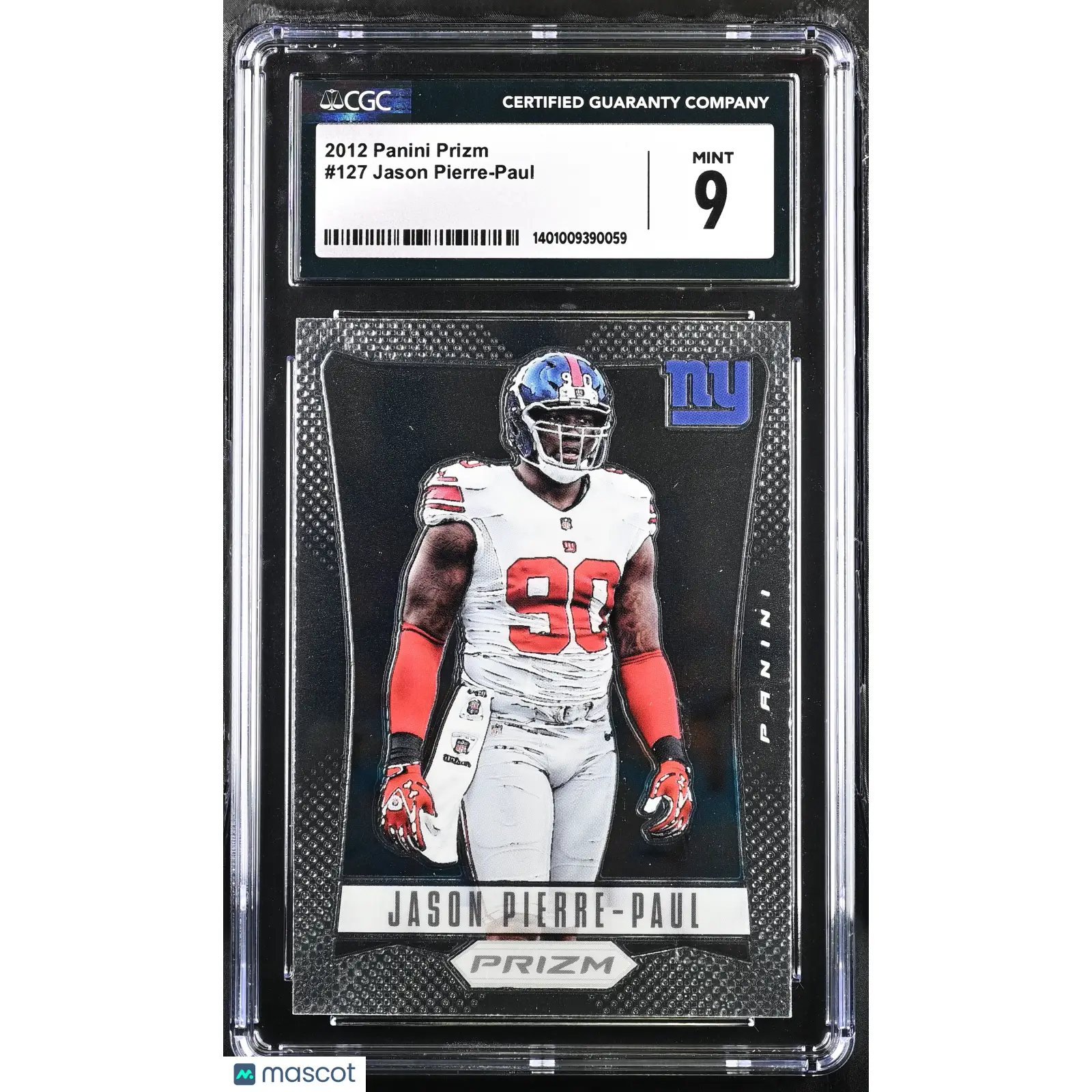 Jason Pierre-Paul CGC 2012 Prizm #127 Football 9