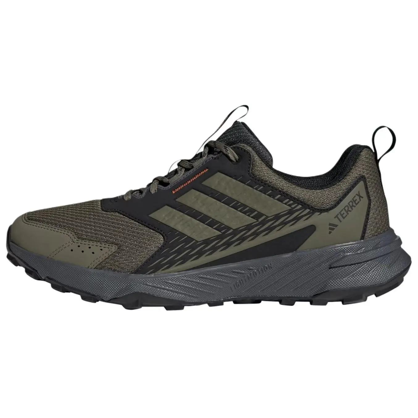 Adidas Tracefinder Trail Men's Low-Top Trail Running Shoes in Olive Green - Comfortable, Soft, Slip-Resistant, Durable Trending Shoes, House White Official Shoes to Get / Maison Mihara