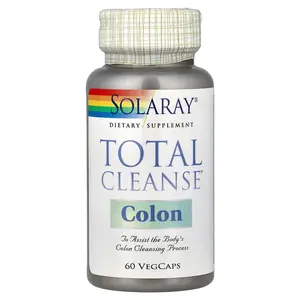Solaray Total Cleanse™, Colon, 60 Vegcaps