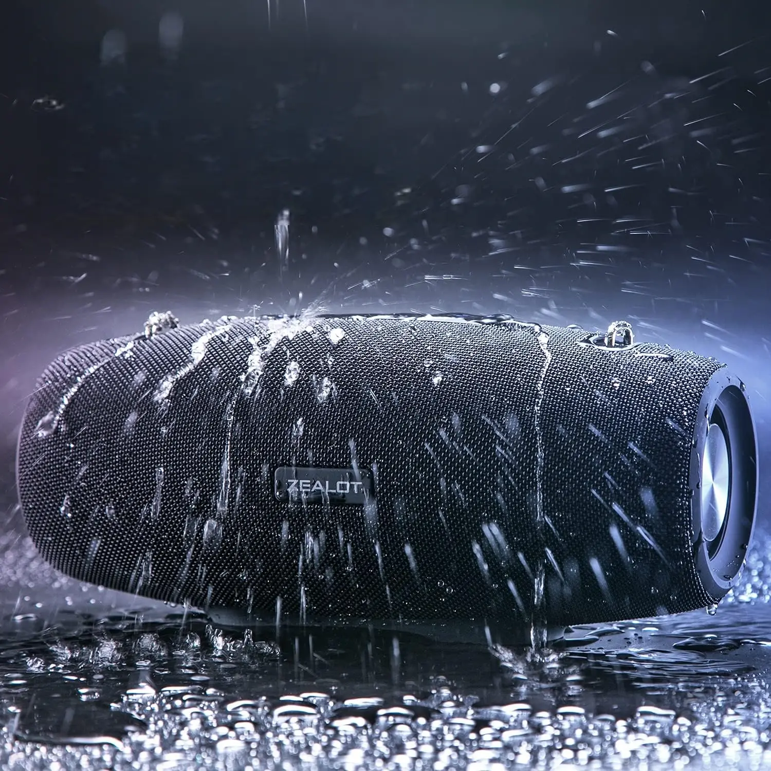 ZEALOT S67 Portable Wireless Speaker, Rechargeable Speaker, Large Power 60W High Volume Surround Sound Speaker, Waterproof Bluetooth-compatible Speaker for Outdoor, Indoor, Camping, Party, Portable Speakers, Wireless Bt Speaker