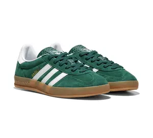 Adidas Gazelle Indoor Men's Collegiate Green Cloud White Gum Adidas Gazelle Indoor Men's Collegiate Green Cloud White Gum