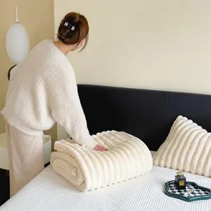 Cozy Sofa or Bed Throw Blanket Ultra Soft Flannel, Soft Warm Throw, Lightweight All-Season Blanket in Multiple Colors & Sizes, Perfect for Living Room, Bedroom, Travel, and Christmas Gifts, Soft Fluffy Blanket