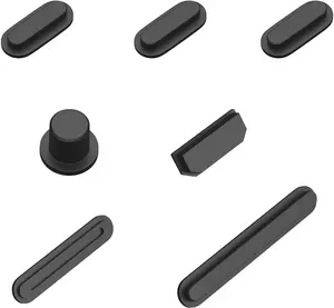 14 count Dust Plug Cover Dirt Plug Cups Set for MacBook Pro 14/MacBook Pro 16 M4 M3 M2 M1 Pro/Max 2025-2021, Dust Plug for HDMI, Thunderbolt, SD, Charger Port & Headphone Accessory Protective Cover