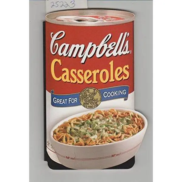 Used Campbell's Casseroles: The Cookbook - 2007 Edition, 43 Dinner Recipe Ideas, 48 Pages, 0.25 lbs, for Family Dinners, English Language, Unknown Author (Literature Book)