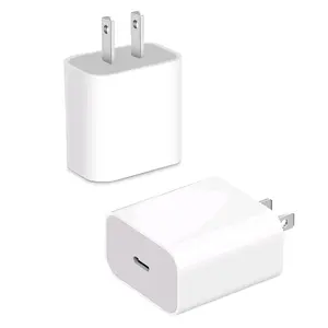 20W USB C Charger Block PD 3.0 Type C Wall Charging Power Adapter Charging for iPhone 15/14/13/12/11/ X/XS Pro Max S23/S21/S20 Electronic Mobile Devices Portable Cellphone Smartphone high power