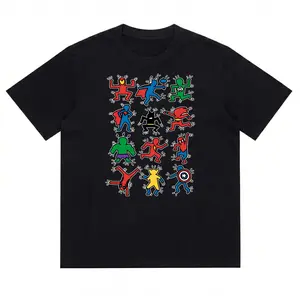 Cartoon Superhero Style Men's T-Shirt 180g Pure Cotton T-Shirt Men's Sport Casual Hero Characters Design Summer And Spring Wear Gift For Kids And Teens