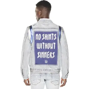 Cult Of Individuality Saints N Sinners Denim Jacket