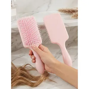 Trendy Macaron Air Cushion Comb - Fresh and Stylish Scalp Massage Comb with Air Cushion for Smooth, Voluminous Hair without Frizz - Daily Hair Care, High-Value Comb, Perfect Gift for Teacher's Day