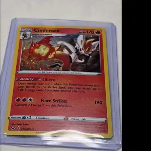 Cinderace 034/202 Holo Cosmo Raw Card