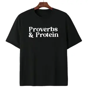 Workout Graphic T-Shirt by  – Motivational Proverbs & Protein Gym Wear
