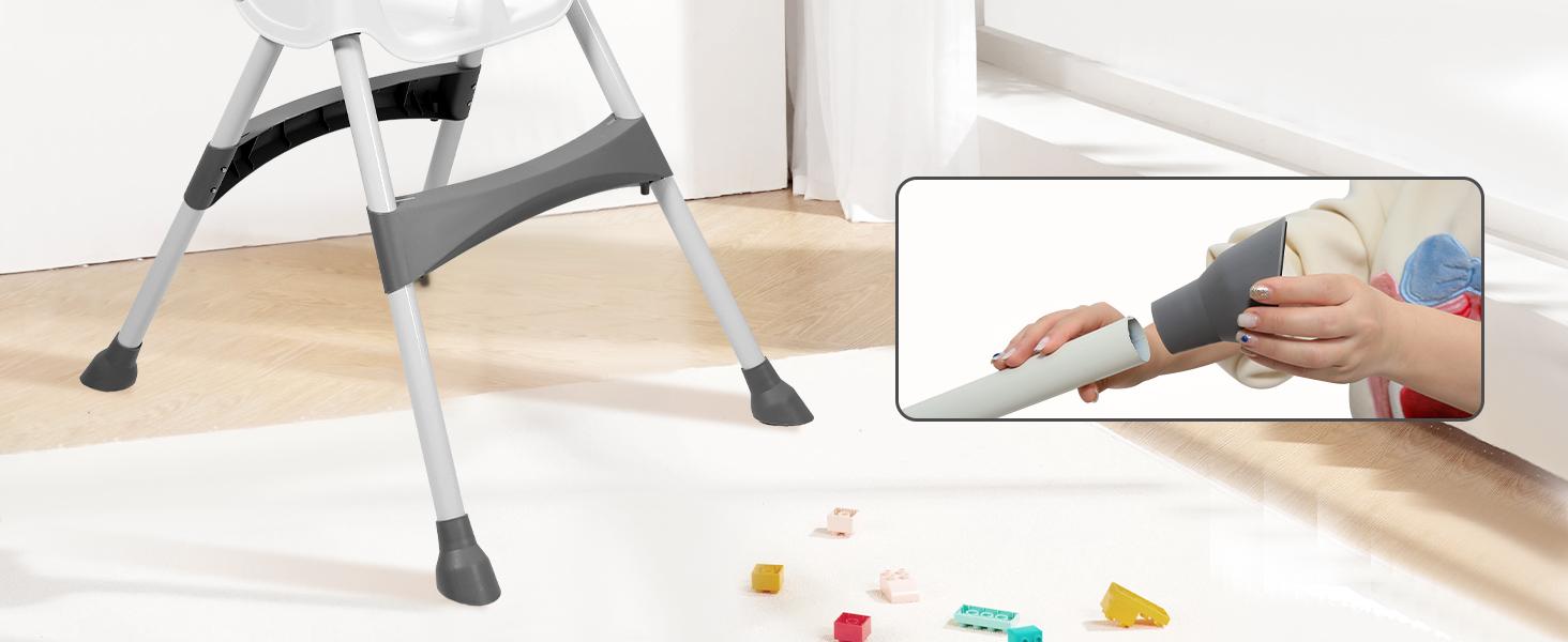 Baby High Chair 6 in 1 Convertible High Chair with 5-Point Safety Harness, Adjustable Dining Tray, Easy to Clean Surface, Robust Design Baby High Chair 6 in 1 Convertible High Chair with 5-Point Safety Harness, Adjustable Dining Tray, Easy to Clean Surface, Robust Design