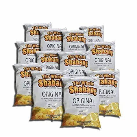 The Whole Shabang Potato Chips 1.5 Oz Pack of 12