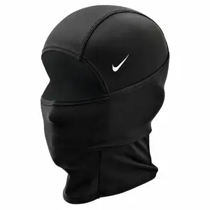 Nike Men's Pro Hyperwarm Hood - Black Balaclava for Cold Weather Sports