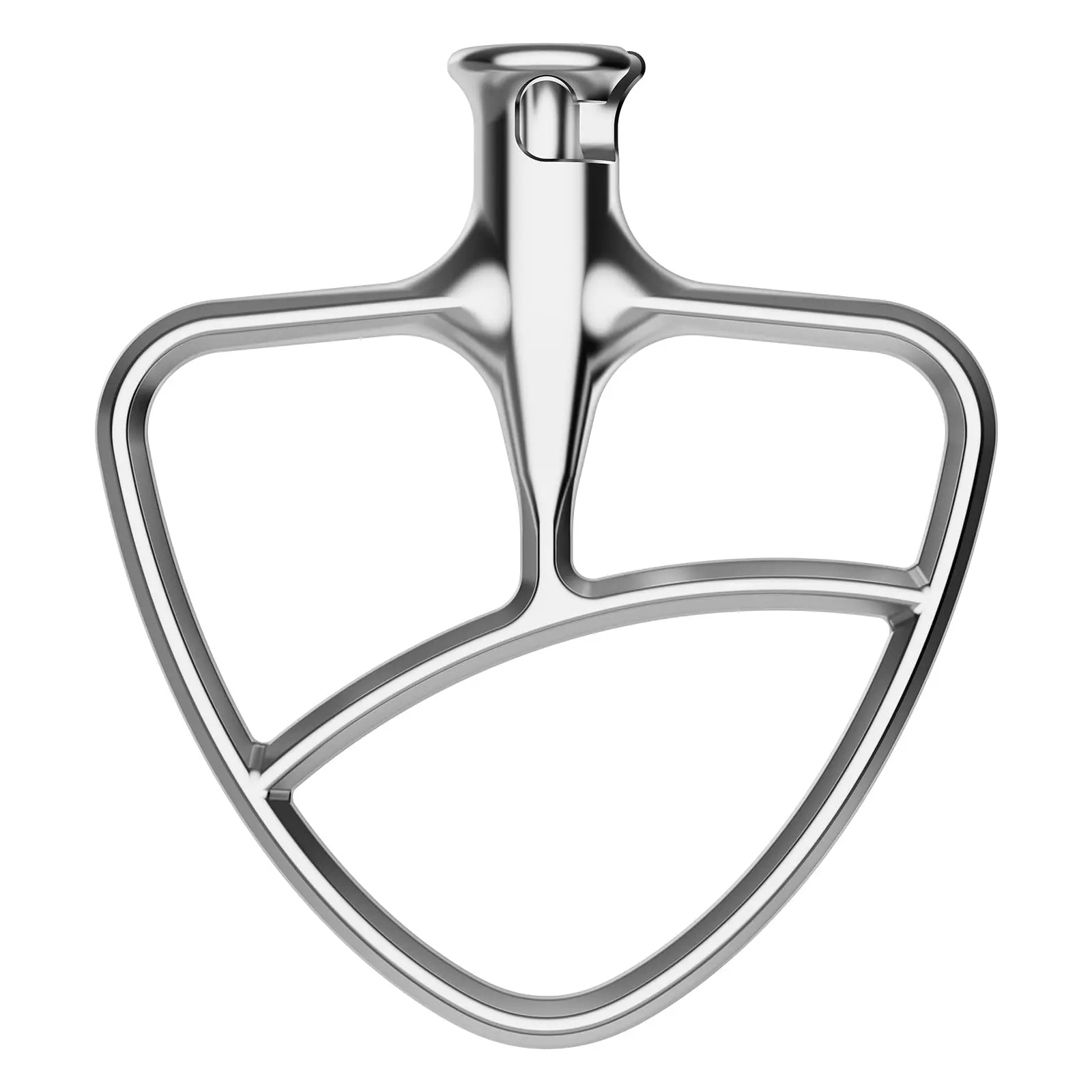 Stainless Steel Flat Beater For Mixer  Paddle Attachment Tilt-head Stand Fits 4.5-5 Qt Mixing Bowl Replacement Dishwasher Safe By
