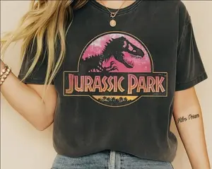 Vintage Jurassic Park Comfort Colors & Gildan Shirt, Retro Jurassic Park Dinosaur T-rex Tee, Jurassic World