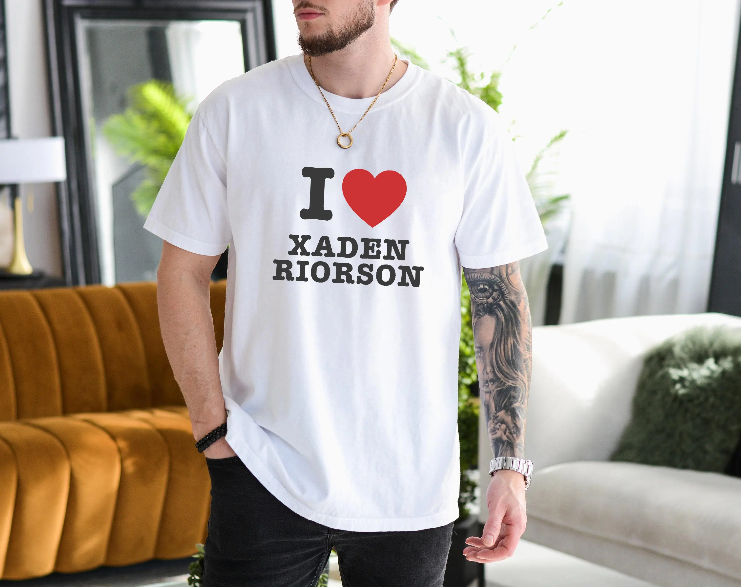 I Love Xaden Riorson Shirt, Fourth Wing Fantasy Tee, Dragon Rider Romantasy Apparel