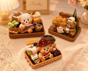 Kawaii Decoden Handmade Magnets and Display Stands - Special Decor and Gift