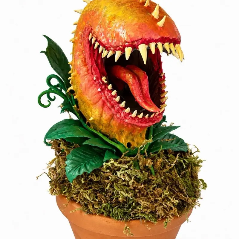 Monster Flower Sculpture - Decorative Art Piece for Home, Office Display