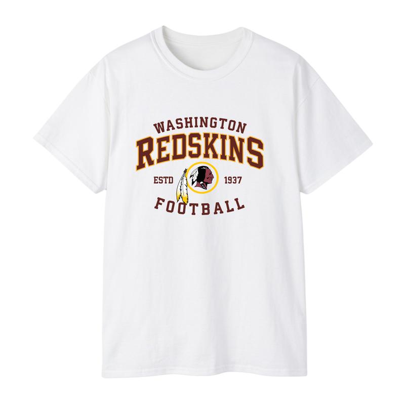 Washington Redskins ESTD 1937 T-Shirt, Vintage Football Established Tee, Retro Team History Shirt, Classic Washington Fan Tee, Sportswear Streetwear Top for Men & Women