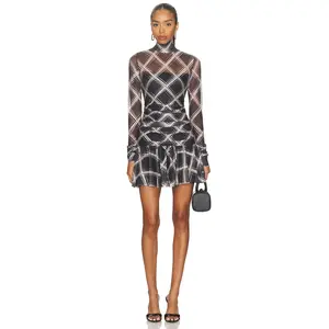 Amanda Uprichard x REVOLVE Rumi Dress in Edinburgh Plaid