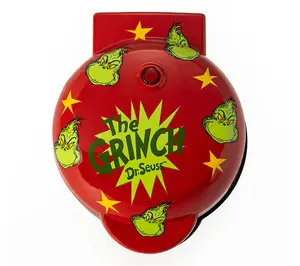 Uncanny Brands The Grinch Mini Waffle Maker Uncanny Brands The Grinch Mini Waffle Maker
