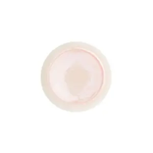 Stoneware Salad Plates in Vintage Rose and Cream