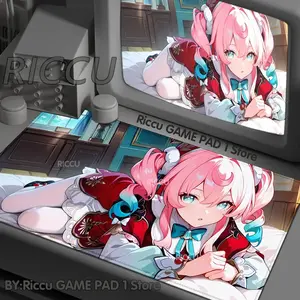 [Sale off up to 65%][Free Ship] S-Star Rail Hyacinthia Mouse Pad Keyboard Mouse stitch Mouse pad Desk Mats Gaming Accessories PC Parts XXL Esports equipment