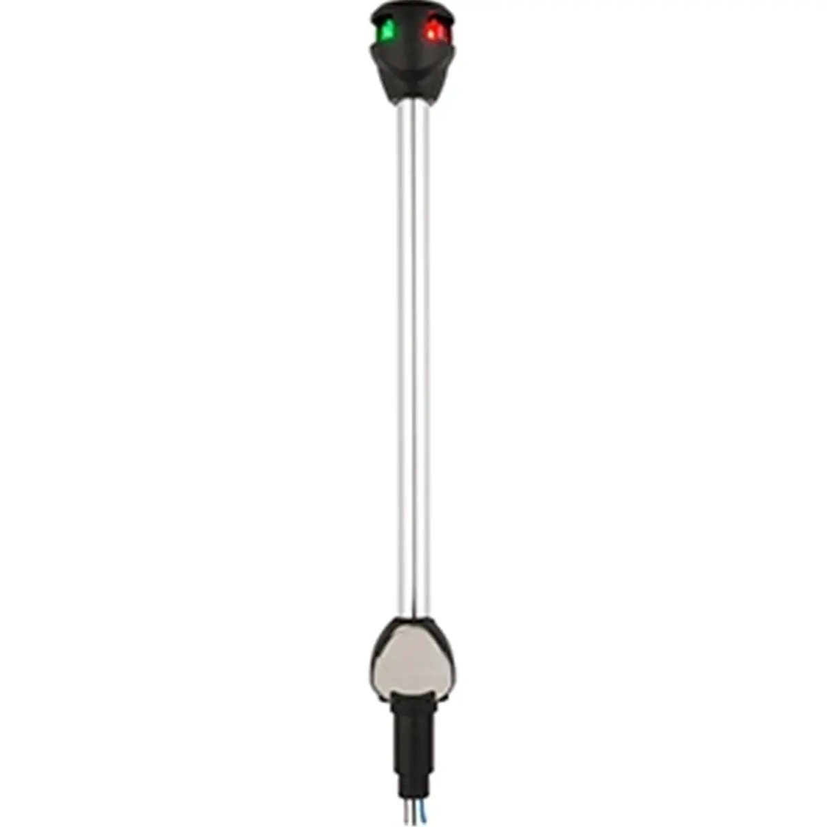 Attwood Marine LightArmor Bi-Color LED Navigation Pole Light, 10-in Straight Pole with LED Task Light, 50,000+ Hours Long-Lasting, Corrosion-Resistant for Boat Use, 0.4 Lbs, Be Safe Be Seen, Led Lights