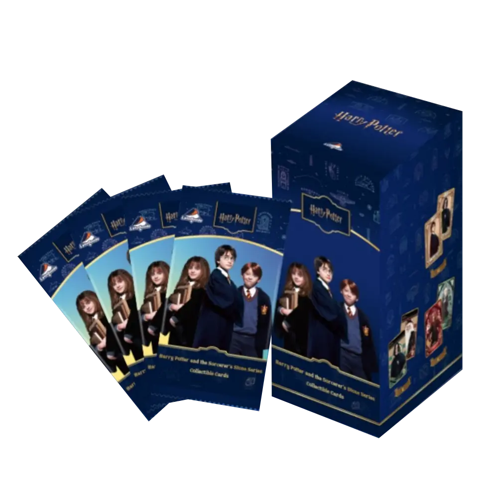 Harry Potter and the Sorcerer's Stone Series Collectible Cards Booster Box | Kakawow / LetoGoods | 18 Packs Per Box - 5 Cards Per Pack