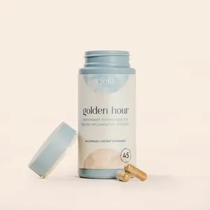 Antioxidant Supplement - Golden Hour by Cielo Daily Healthy Inflammatory Response Grape Seed Extract