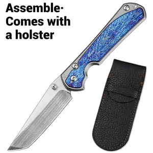 ALVELY Chris M390 powder steel folding knife high hardness folding knife portable outdoor knife EDC men's gift