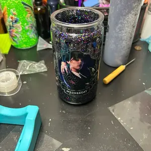 Wednesday Snow Globe Tumbler