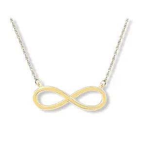 Infinity 18kts gold plated chain