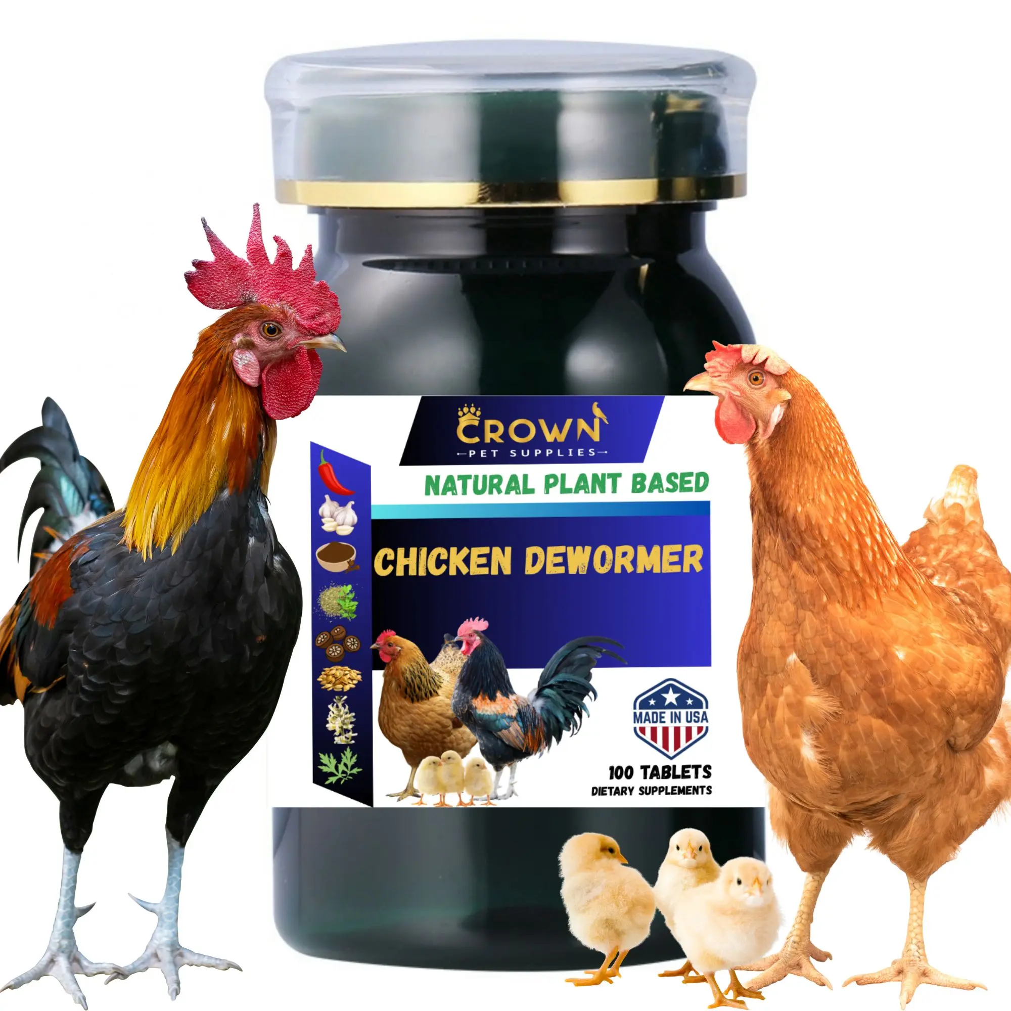 Chicken Dewormer | 100 Tablets Chicken Dewormer | 100 Tablets