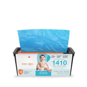 Easy Roll Refill | 30 Bags Per Holds Up To 1410 Diapers Odor Control Pail Fits Signature & Pails