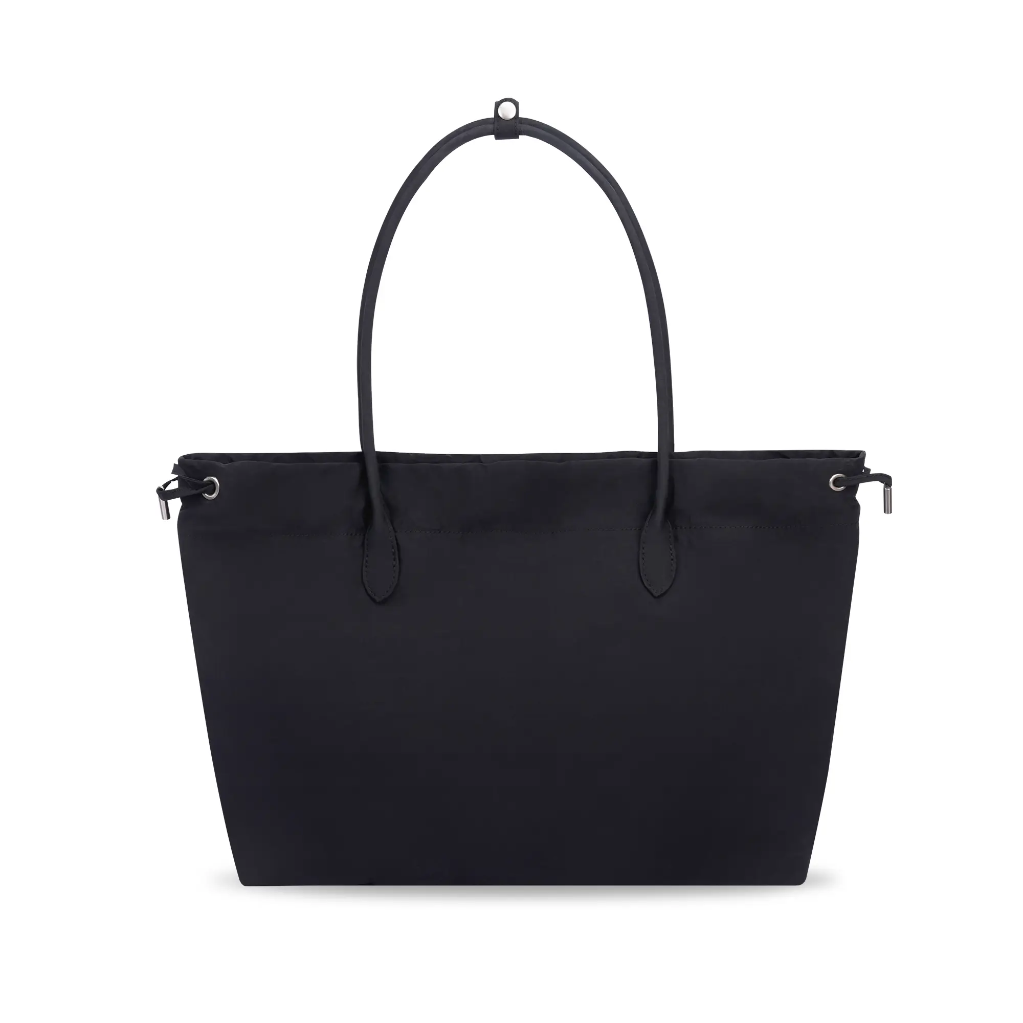 Versatile Large Capacity Tote Bag for Work & Travel - Black Shoulder Bag with Handles Classic Black Color & Easy Carry Handles Perfect for Everyday Us