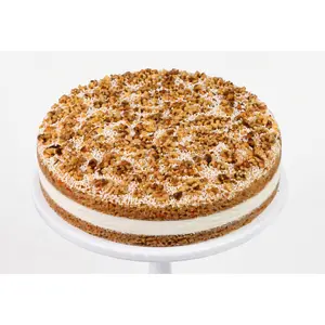 Andy Anand Sugar-Free Carrot Cake, 9-Inch, 3.2 lb – Moist & Flavorful, Diabetic-Friendly, All-Natural, No Preservatives, Birthday Gift Box