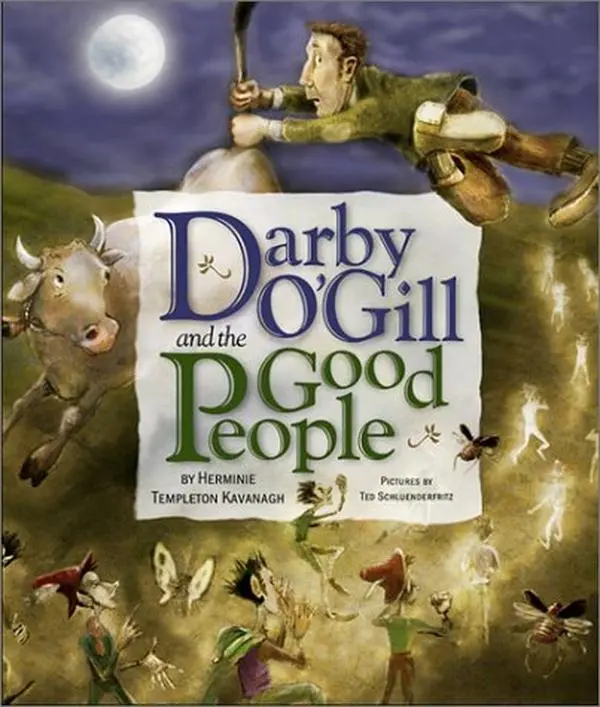 Used Literature Book - Darby O'Gill and the Good People by Herminie Templeton Kavanagh (149p Softcover Reading Materials, English), Books
