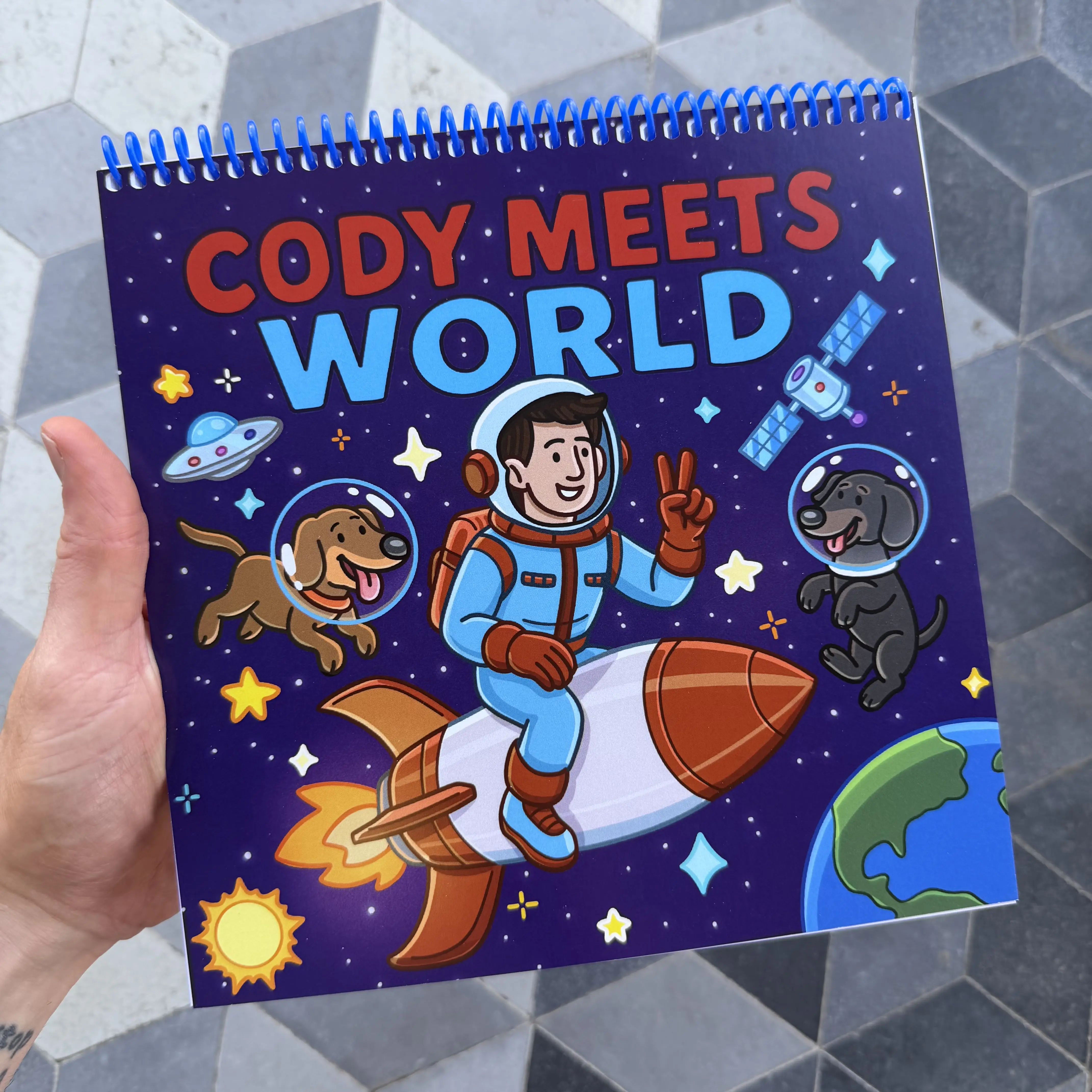 Cody Meets World Cardstock Coloring Book
