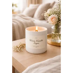 Warm Vanilla Sugar-8 Oz- Candle