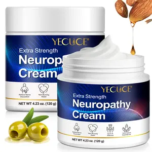 Yecuce Neurocalm Cream 120g Bottle, Natural Plant Oils & Essential Oils, Relieves Nerve Discomfort & Muscle Tension, Deep Moisturizing Skin Care, Moisturizer