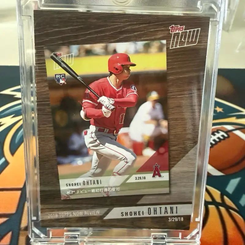 2019 Topps Shohei Ohtani Rookie Topps Now Review TN-3 RC
