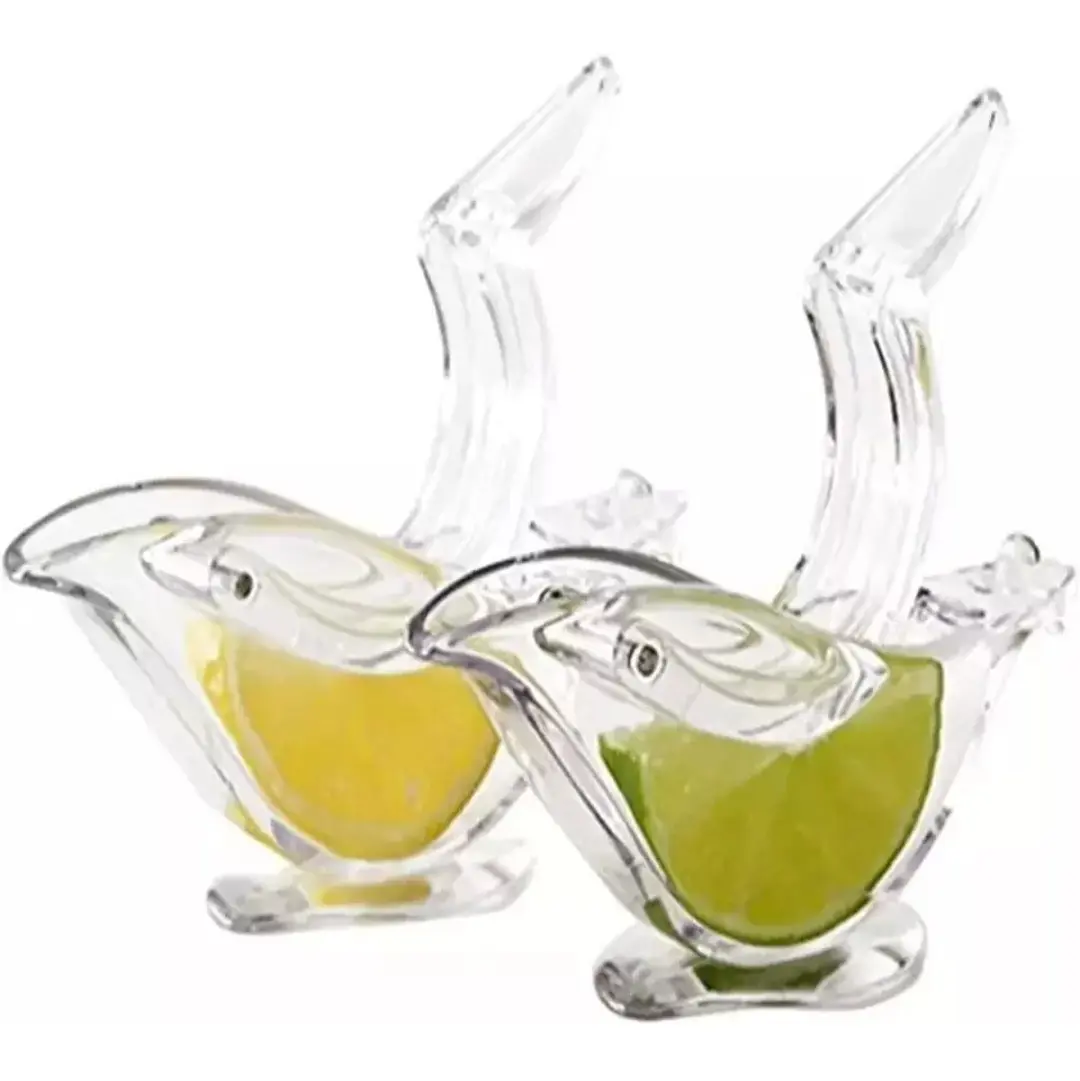 1 Bird Fish Lemon Squeezer, Lemon Juicer Acrylic Manual Juice Lime Squeezer Kitchen Utensils Fruit Lightweight Portable
