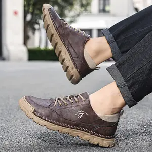 Men's Sneakers for Men Casual Shoes Mens Dress Fashion Loafers Shoe Handmade for Man Black Brown Grey Size Male Formal