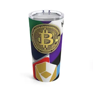 Cryptocurrency Collectors Tumbler 20oz, Ethereum Mug, Bitcoin Travel Mug, Crypto Gift for Him, Personalized Coffee Cup ceramic coffee