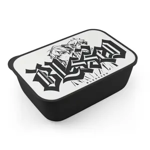 "Blessed" Lunch Box – Bold Black & White Edition