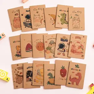 High-Quality Leather Mini Notebook, Style Pocket Diary Book, Portable Cute Cartoon Notepad, Stylish Journal for Daily Use